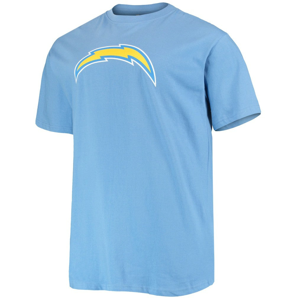 Justin Herbert Los Angeles Chargers Big & Tall Player Name & Number T-Shirt Powder Blue | Fanatics