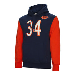 Walter Payton Chicago Bears Retired Player Name & Number Pullover Hoodie Navy | Mitchell & Ness