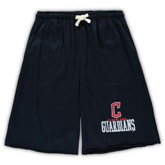 Cleveland Guardians Big & Tall French Terry Shorts - MLB