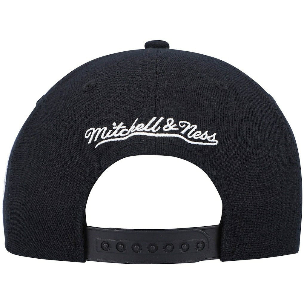 Brooklyn Nets Hardwood Classics Script 2.0 Snapback Hat Black - NBA