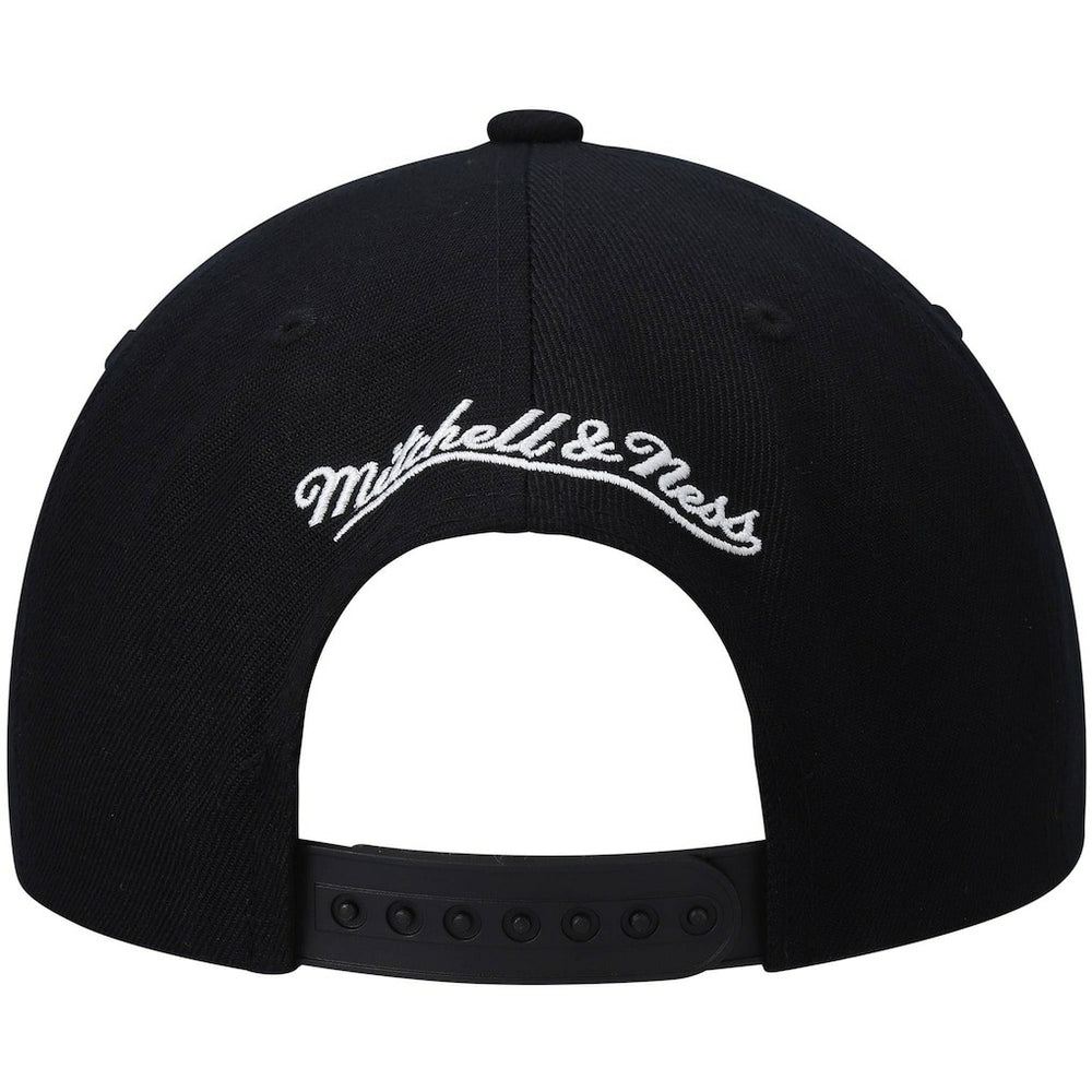Golden State Warriors Hardwood Classics Script 2.0 Snapback Hat Black - NBA