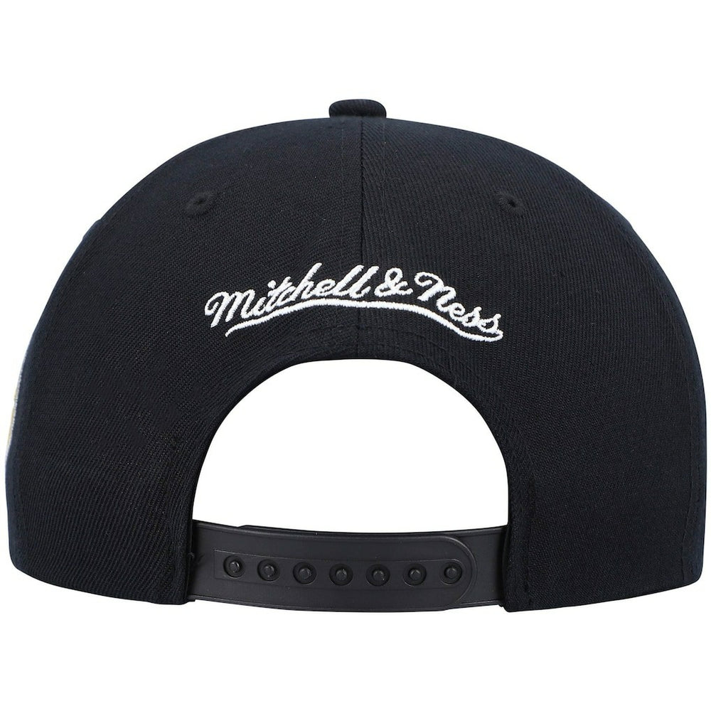 Indiana Pacers Hardwood Classics Script 2.0 Snapback Hat Black - NBA