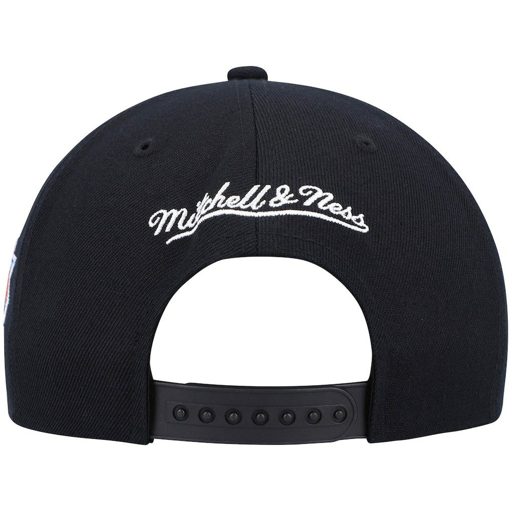 New York Knicks Hardwood Classics Script 2.0 Snapback Hat Black - NBA