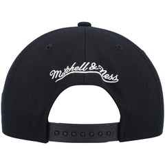 Philadelphia 76ers Hardwood Classics Script 2.0 Snapback Hat Black - NBA