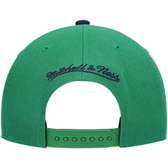 Dallas Mavericks Hardwood Classics Team Two-Tone 2.0 Snapback Hat Green/Navy - NBA