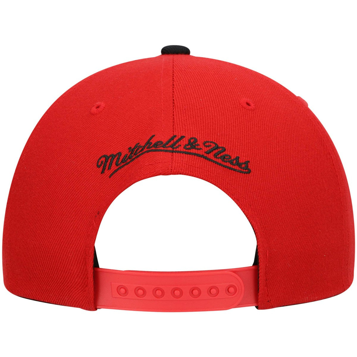 Miami Heat Hardwood Classics Team Two-Tone 2.0 Snapback Hat Red/Black - NBA