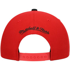 Miami Heat Hardwood Classics Team Two-Tone 2.0 Snapback Hat Red/Black - NBA