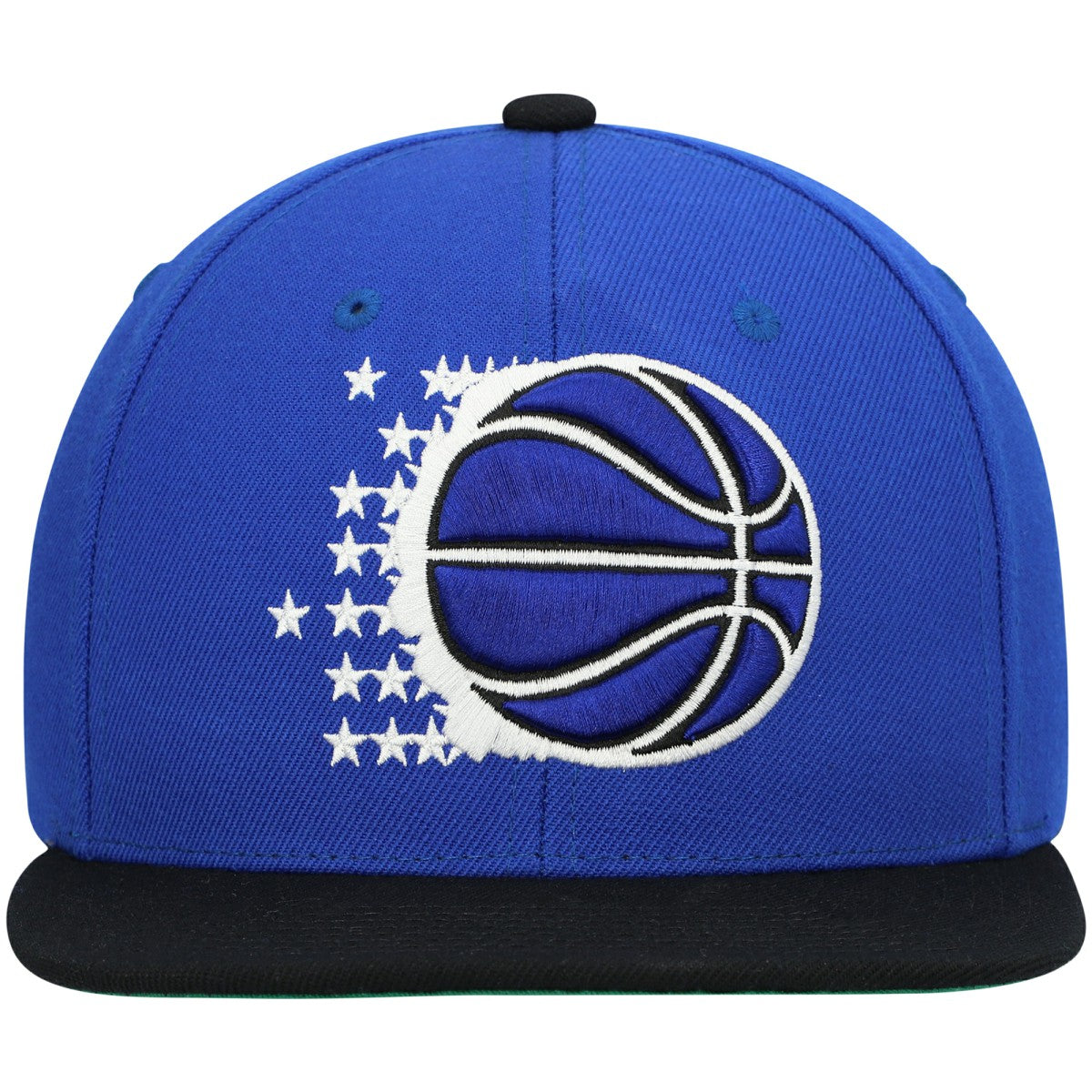 Orlando Magic Hardwood Classics Team Two-Tone 2.0 Snapback Hat Blue/Black - NBA