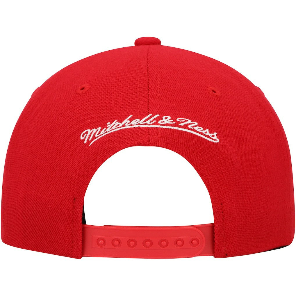 Atlanta Hawks Hardwood Classics Team Ground 2.0 Snapback Hat Red - NBA