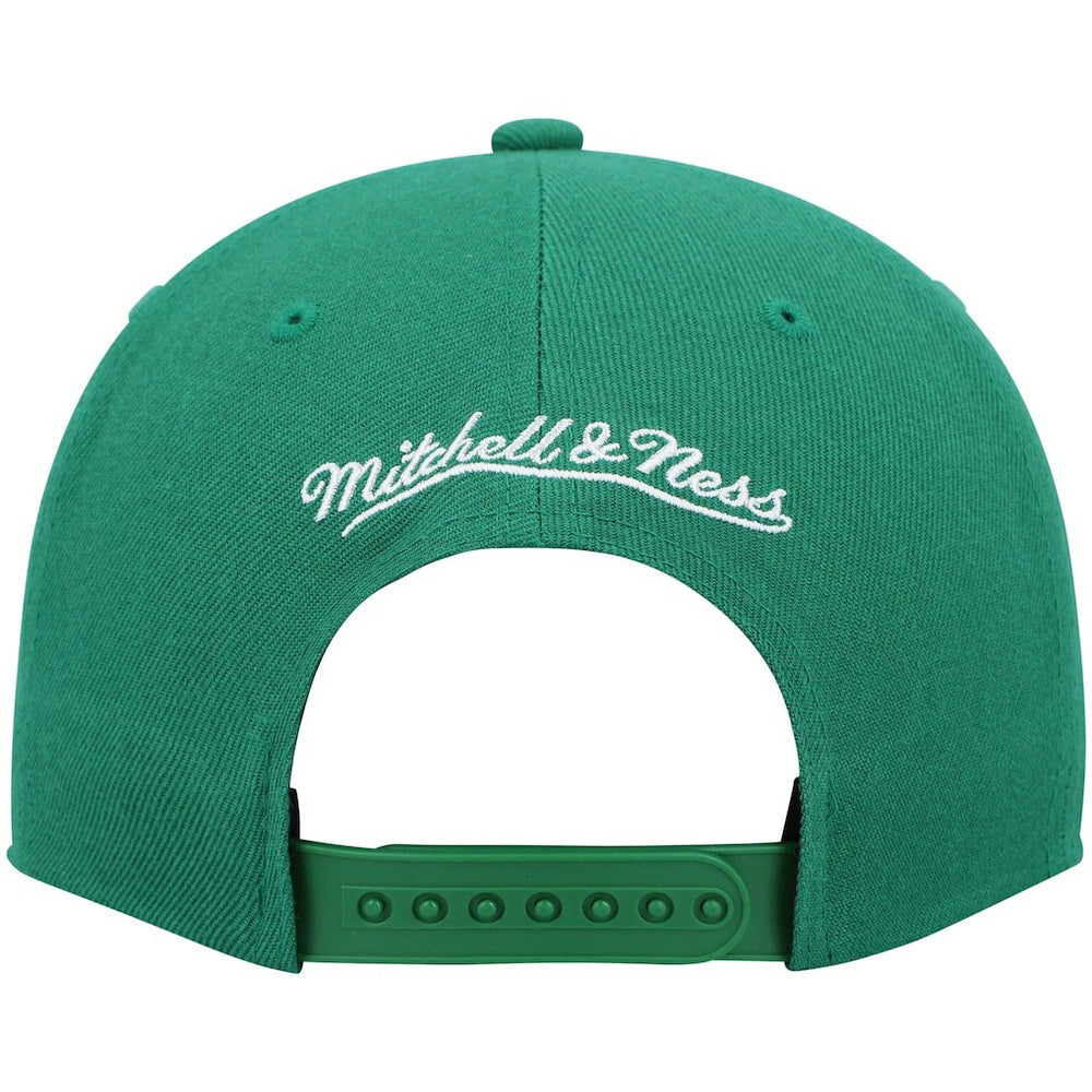Boston Celtics Hardwood Classics Team Ground 2.0 Snapback Hat Kelly Green - NBA
