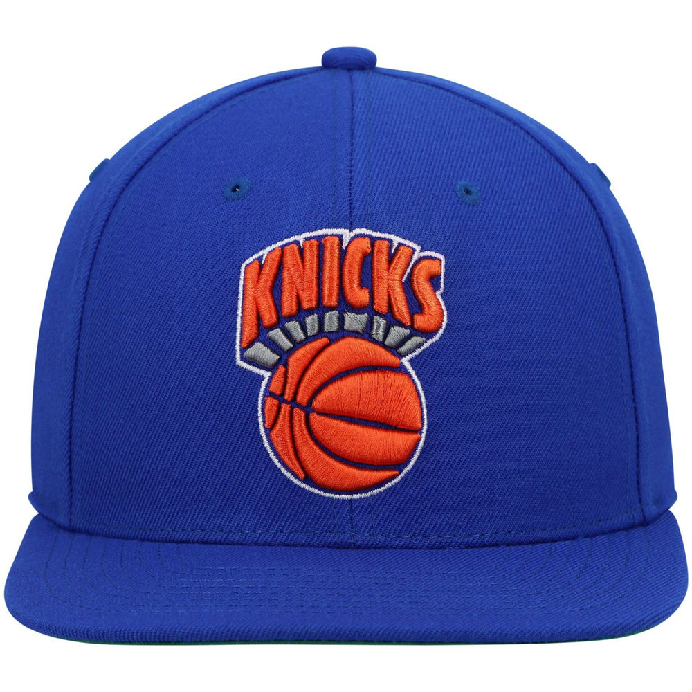New York Knicks Hardwood Classics Team Ground 2.0 Snapback Hat Blue - NBA