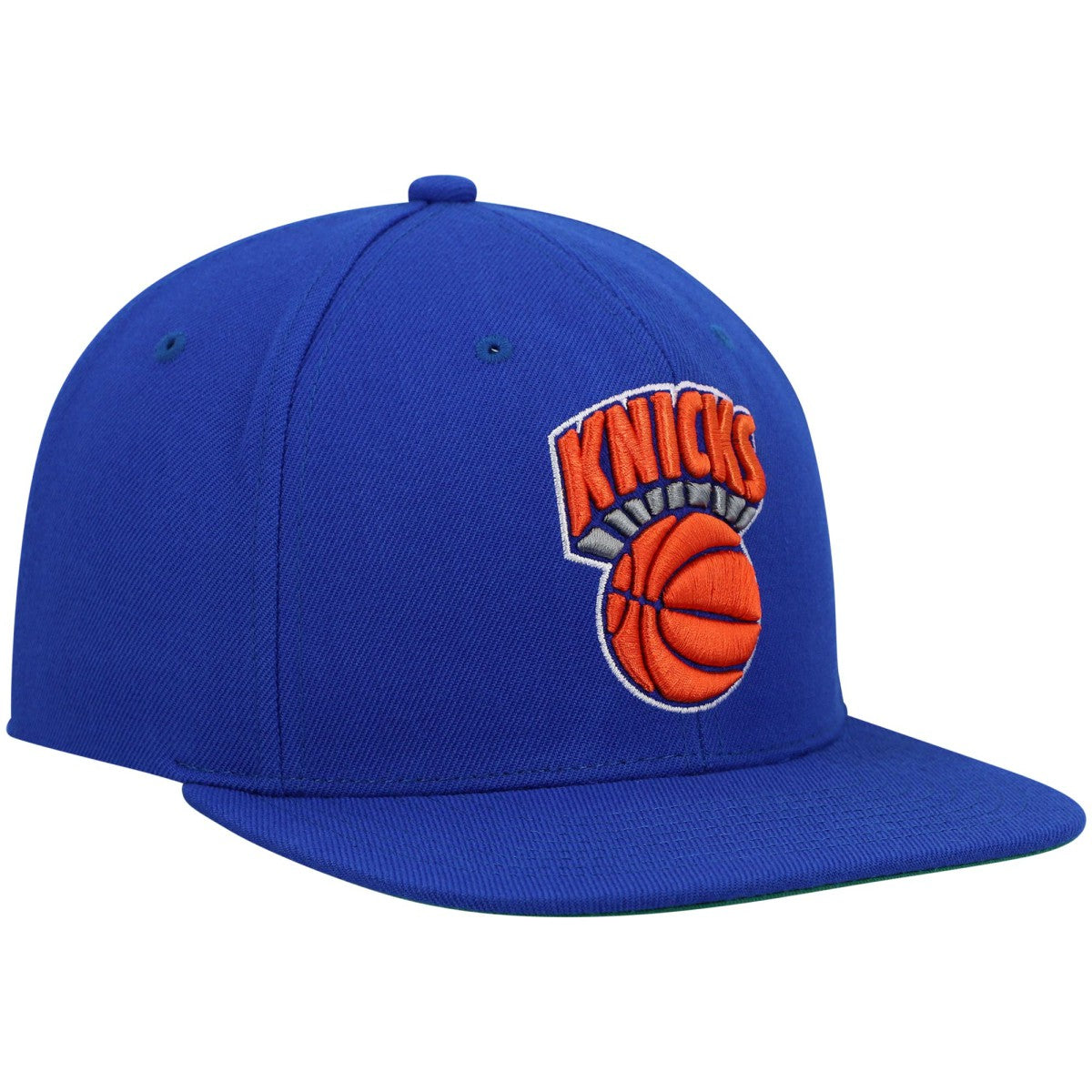 New York Knicks Hardwood Classics Team Ground 2.0 Snapback Hat Blue - NBA