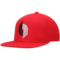 Portland Trail Blazers Hardwood Classics Team Ground 2.0 Snapback Hat Red - NBA