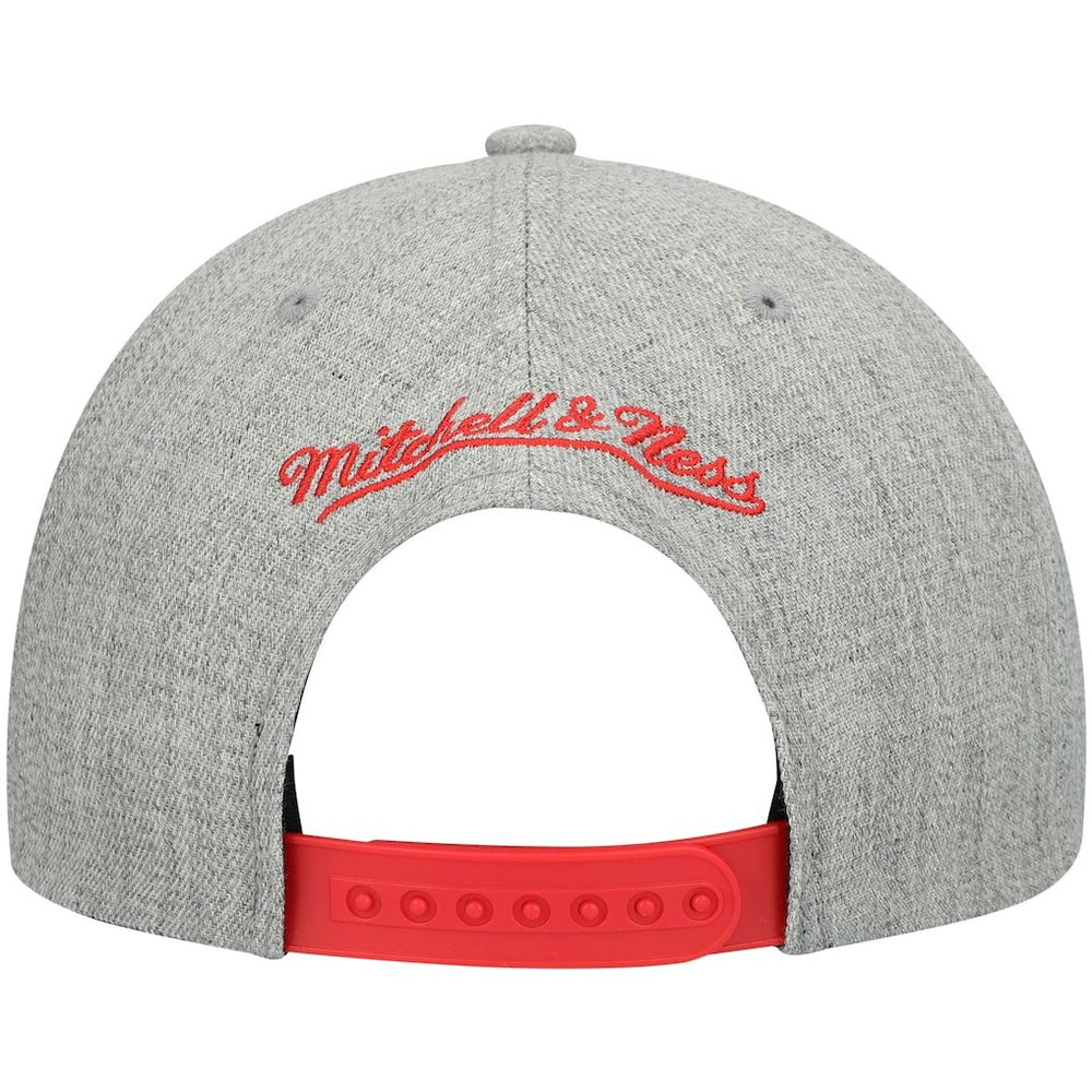 Atlanta Hawks Hardwood Classics Team 2.0 Snapback Hat Heathered Gray - NBA