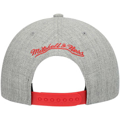 Atlanta Hawks Hardwood Classics Team 2.0 Snapback Hat Heathered Gray - NBA