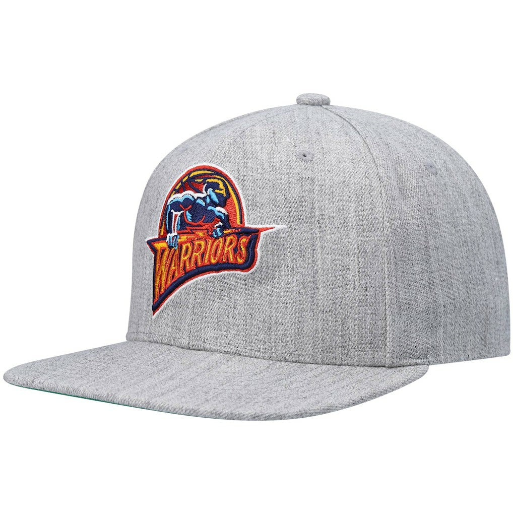 Golden State Warriors Hardwood Classics Team 2.0 Snapback Hat Heathered Gray - NBA