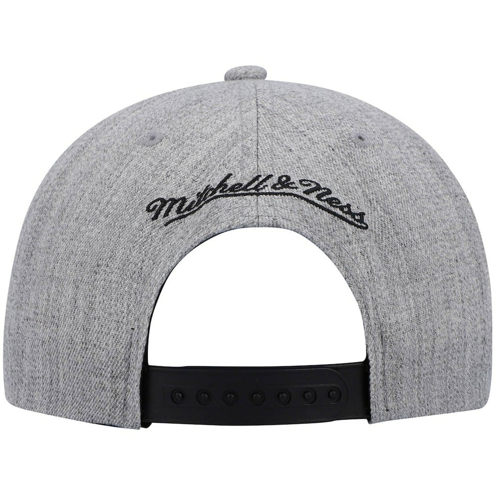 Philadelphia 76ers Hardwood Classics Team 2.0 Snapback Hat Heathered Gray - NBA