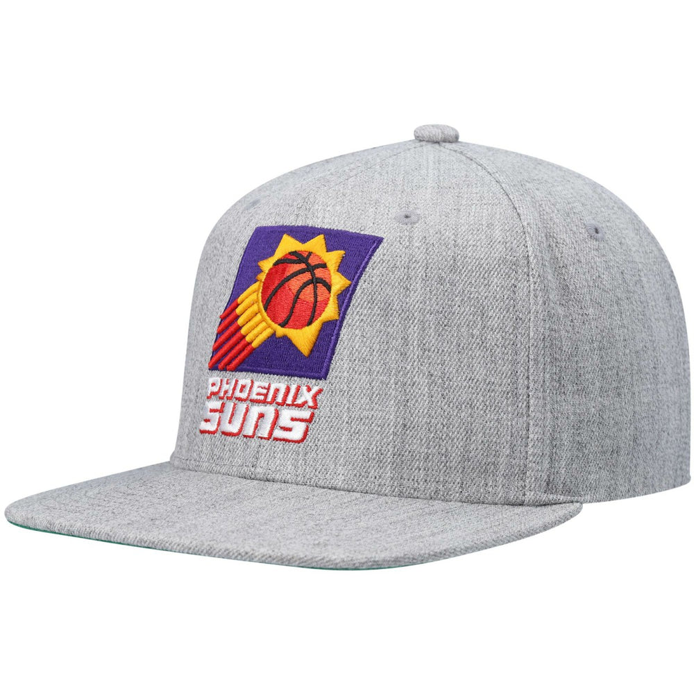 Phoenix Suns Hardwood Classics Team 2.0 Snapback Hat Heathered Gray - NBA