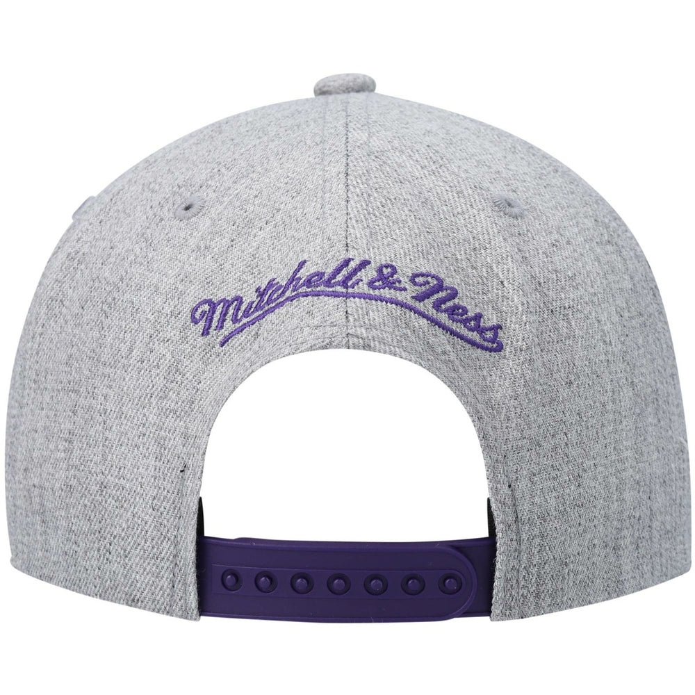 Phoenix Suns Hardwood Classics Team 2.0 Snapback Hat Heathered Gray - NBA