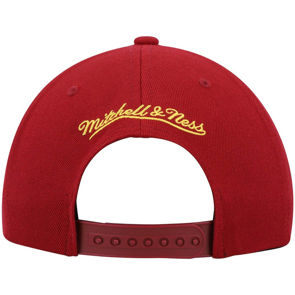 Cleveland Cavaliers Team Two-Tone 2.0 Snapback Hat Wine/Gold - NBA