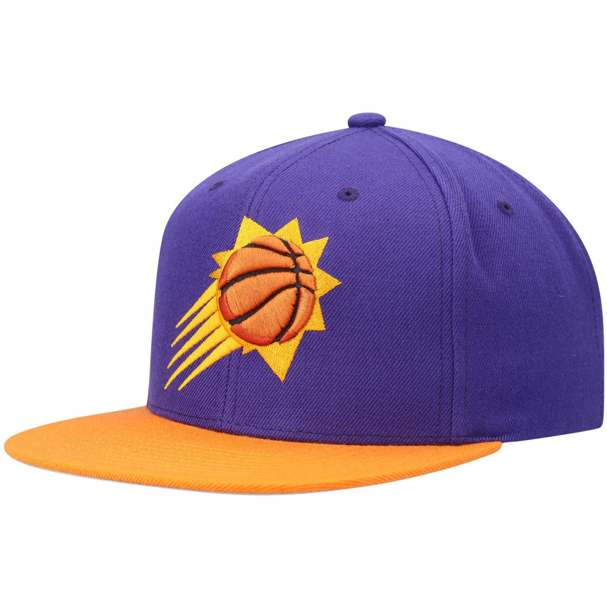 Phoenix Suns Team Two-Tone 2.0 Snapback Hat Purple/Orange - NBA