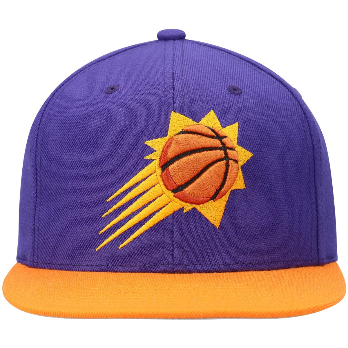 Phoenix Suns Team Two-Tone 2.0 Snapback Hat Purple/Orange - NBA