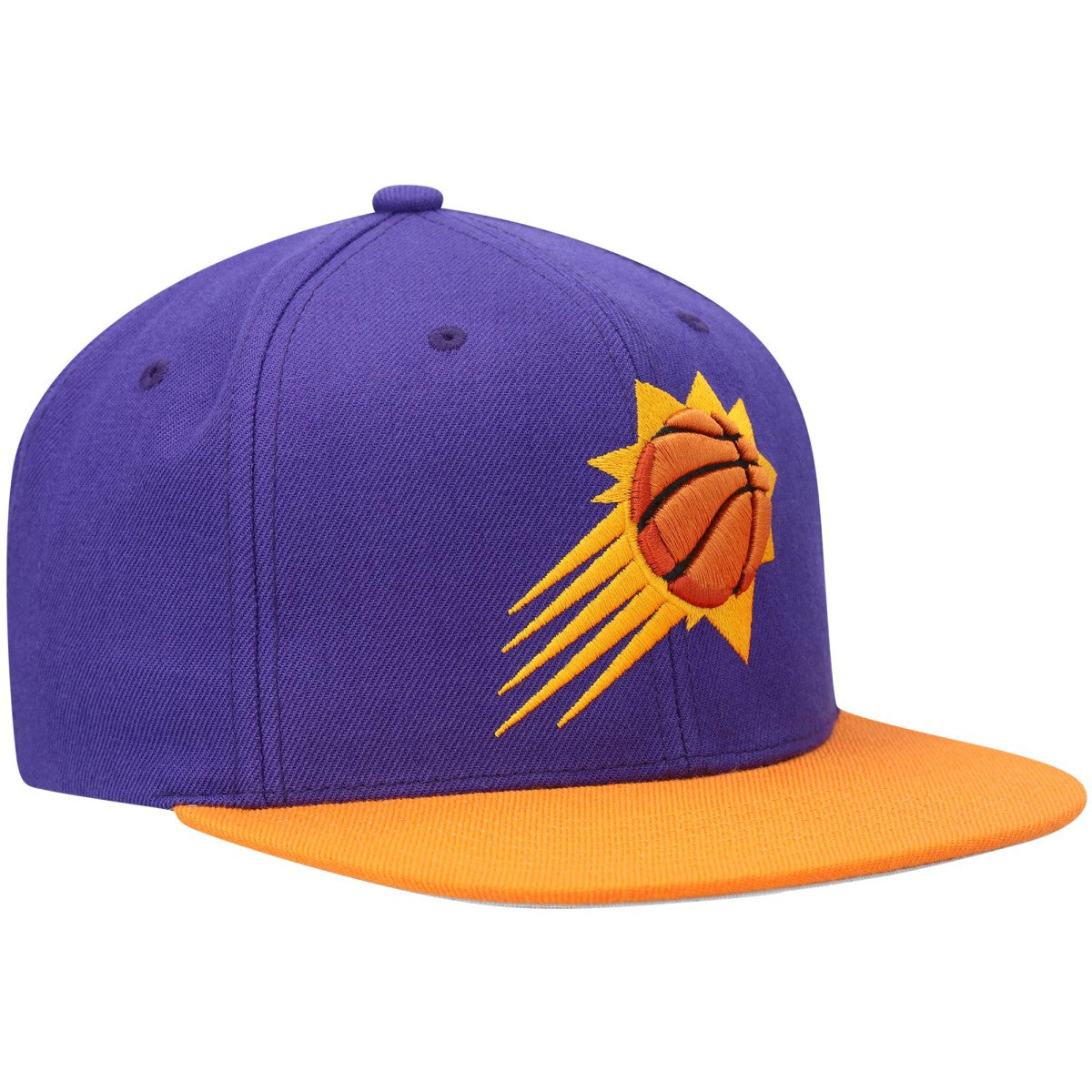 Phoenix Suns Team Two-Tone 2.0 Snapback Hat Purple/Orange - NBA