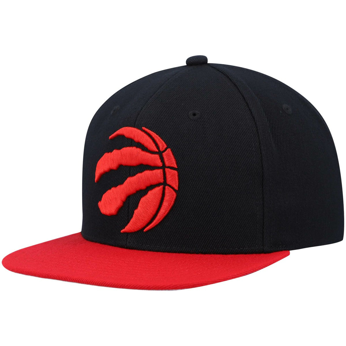 Toronto Raptors Team Two-Tone 2.0 Snapback Hat Black/Red - NBA