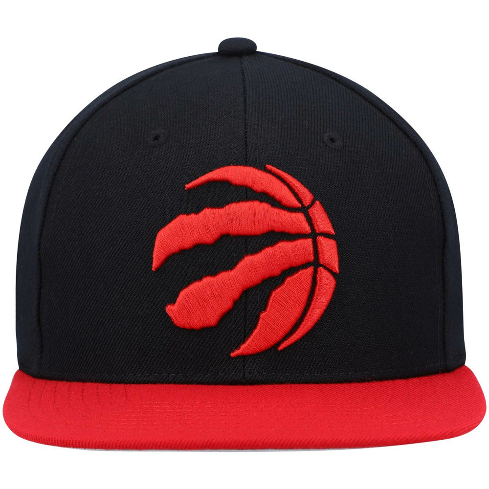 Toronto Raptors Team Two-Tone 2.0 Snapback Hat Black/Red - NBA
