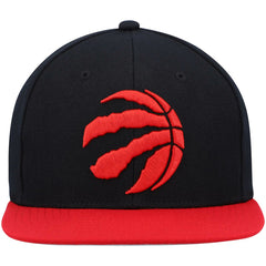 Toronto Raptors Team Two-Tone 2.0 Snapback Hat Black/Red - NBA