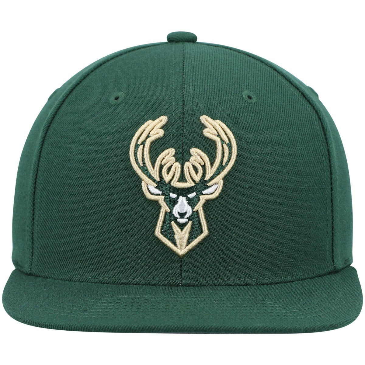 Milwaukee Bucks Ground 2.0 Snapback Hat Hunter Green - NBA