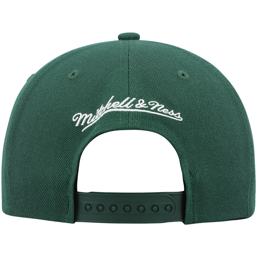 Milwaukee Bucks Ground 2.0 Snapback Hat Hunter Green - NBA