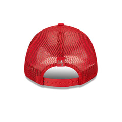 Tampa Bay Buccaneers New Era Women's Team Trucker 9FORTY Snapback Hat Red | NFL