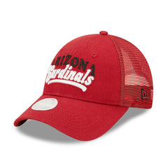 Arizona Cardinals New Era Women's Team Trucker 9FORTY Snapback Hat Cardinal | NFL