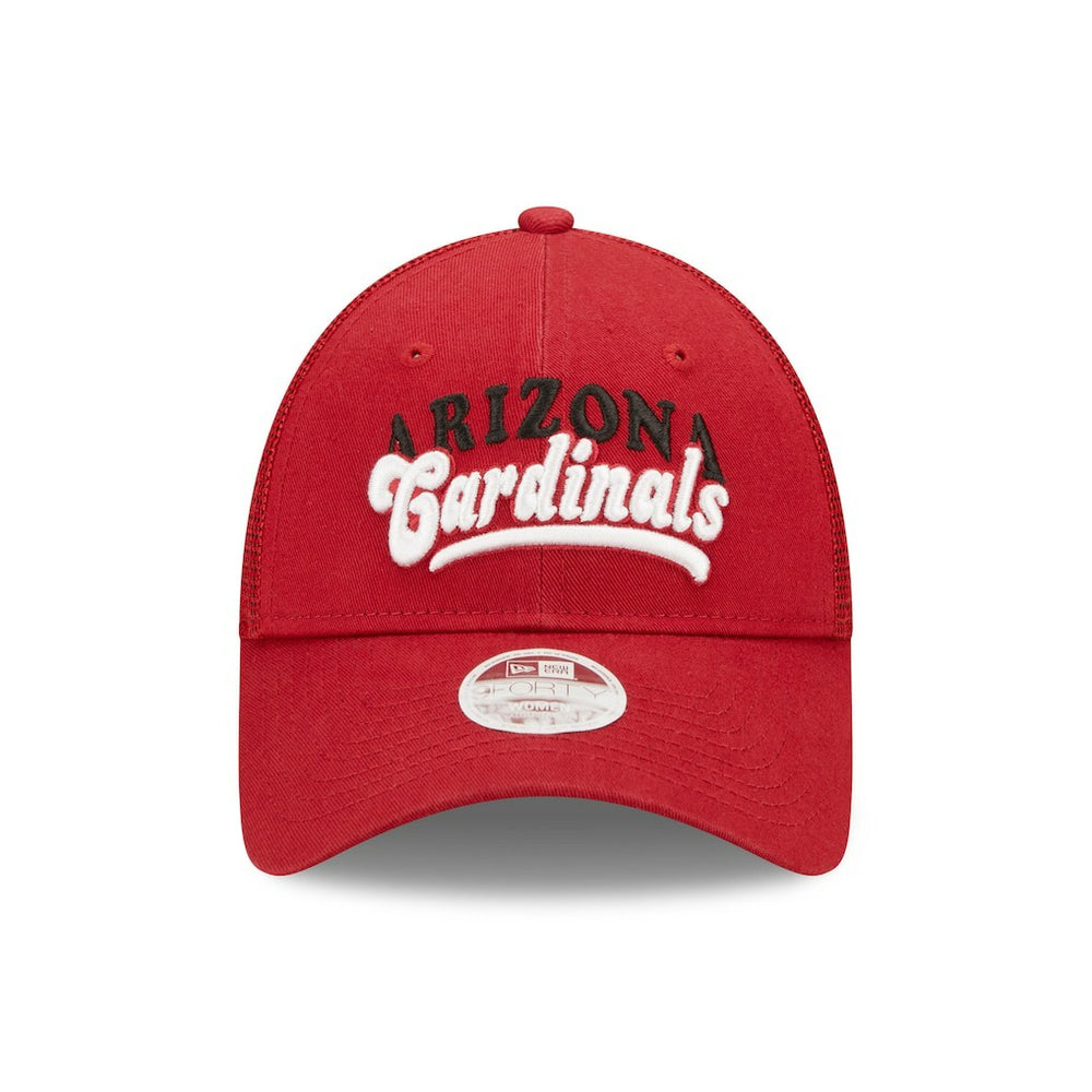 Arizona Cardinals New Era Women's Team Trucker 9FORTY Snapback Hat Cardinal | NFL