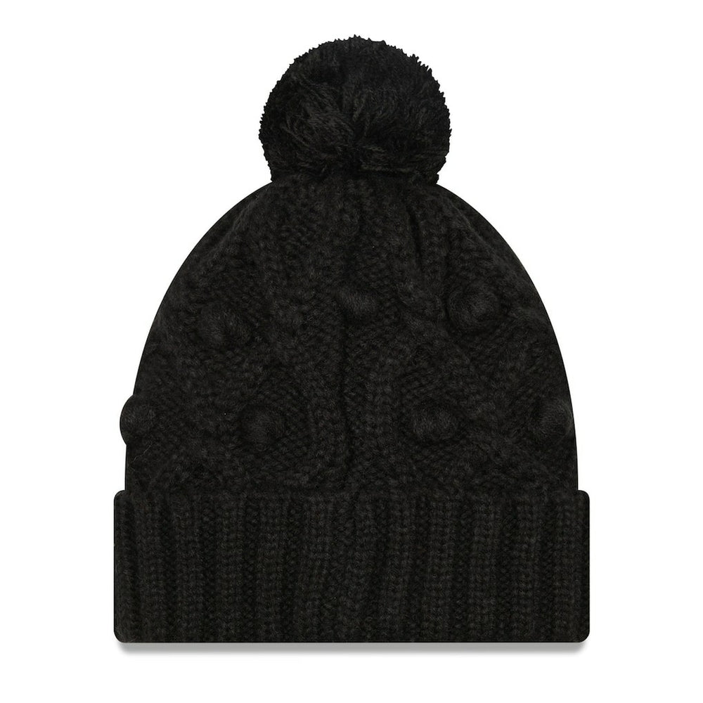 Pittsburgh Steelers New Era Women's Toasty Cuffed Knit Hat with Pom Black | NFL