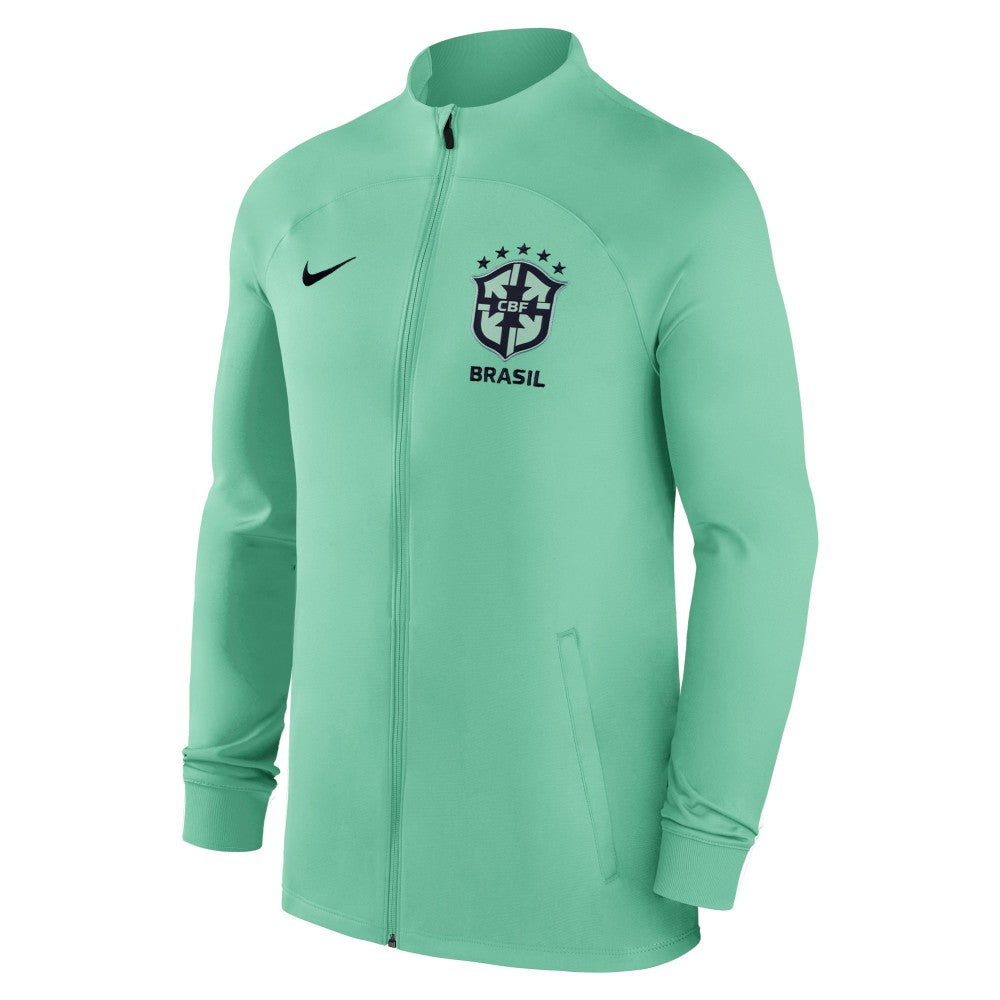 Brazil National Team Strike Raglan Full-Zip Performance Track Jacket Green | Nike