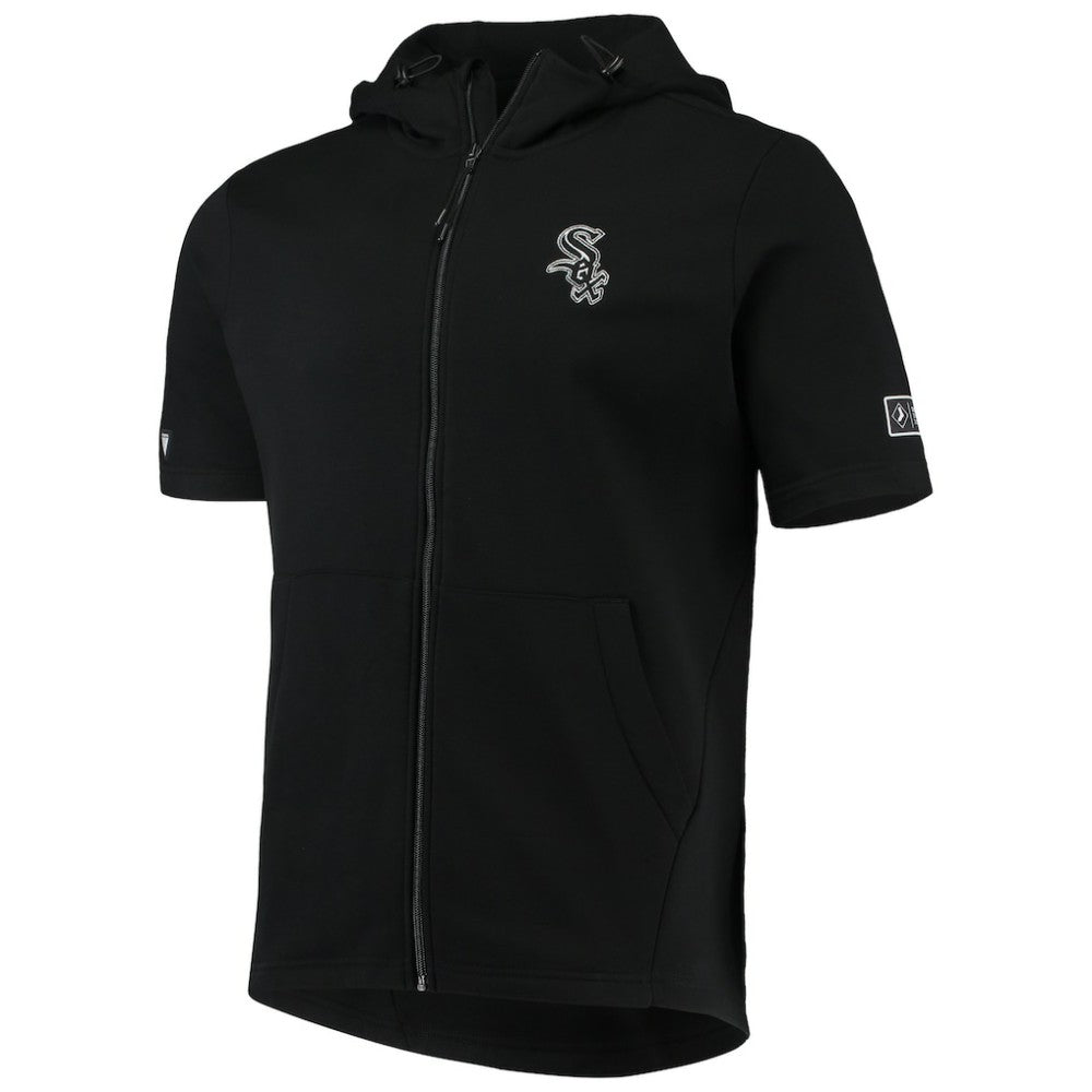 Chicago White Sox Levelwear Recruit Short Sleeve Full-Zip Hoodie Jacket - MLB