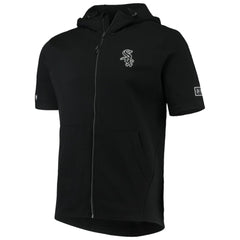 Chicago White Sox Levelwear Recruit Short Sleeve Full-Zip Hoodie Jacket - MLB