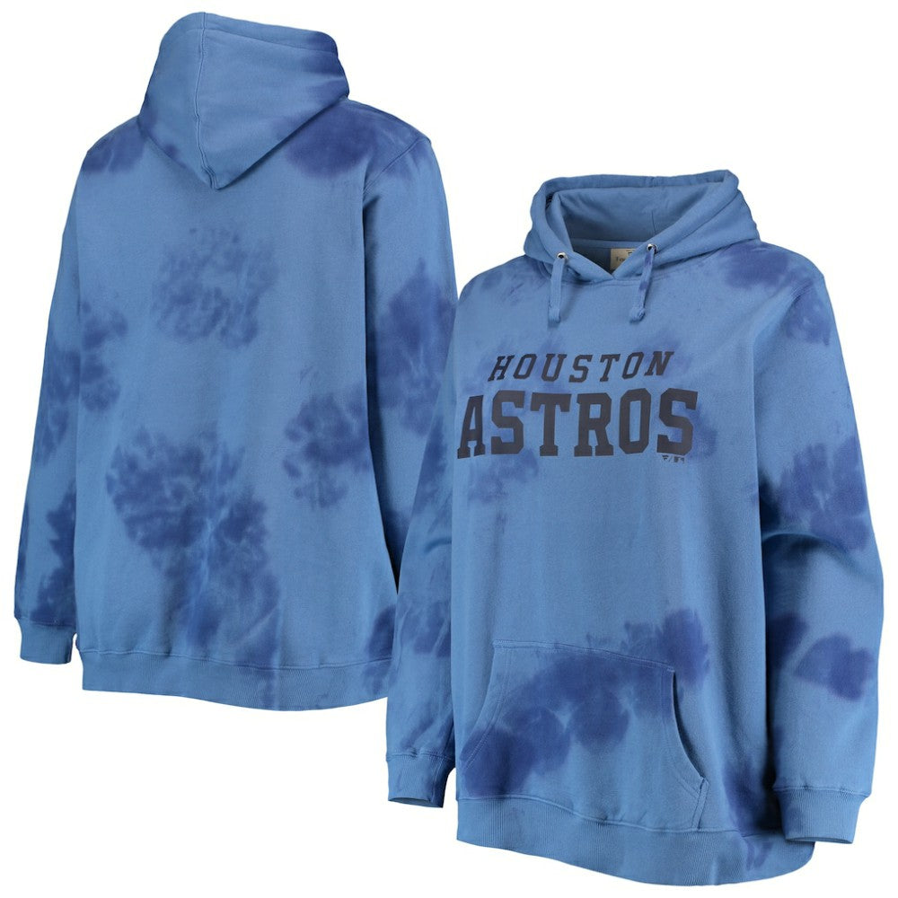 Houston Astros Women's Plus Size Cloud Pullover Hoodie - MLB