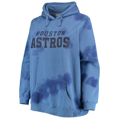 Houston Astros Women's Plus Size Cloud Pullover Hoodie - MLB