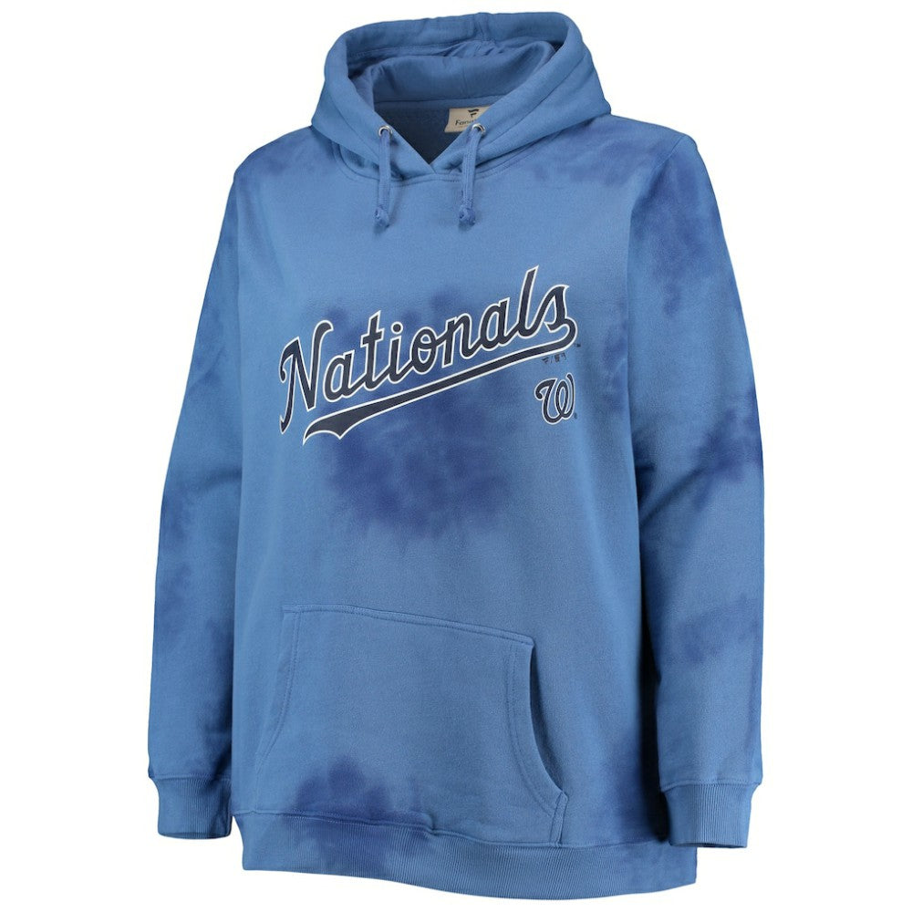 Washington Nationals Women's Plus Size Cloud Pullover Hoodie - MLB