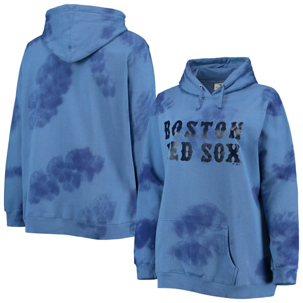 Boston Red Sox Women's Plus Size Cloud Pullover Hoodie - MLB