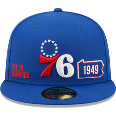 Philadelphia 76ers Fall 22 Identity 59FIFTY Fitted Hat Royal - NBA