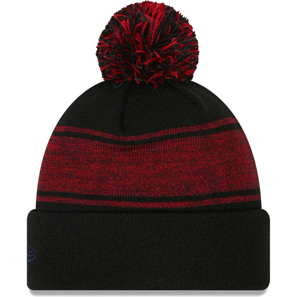 Boston Red Sox New Era Chilled Cuffed Knit Hat with Pom - MLB