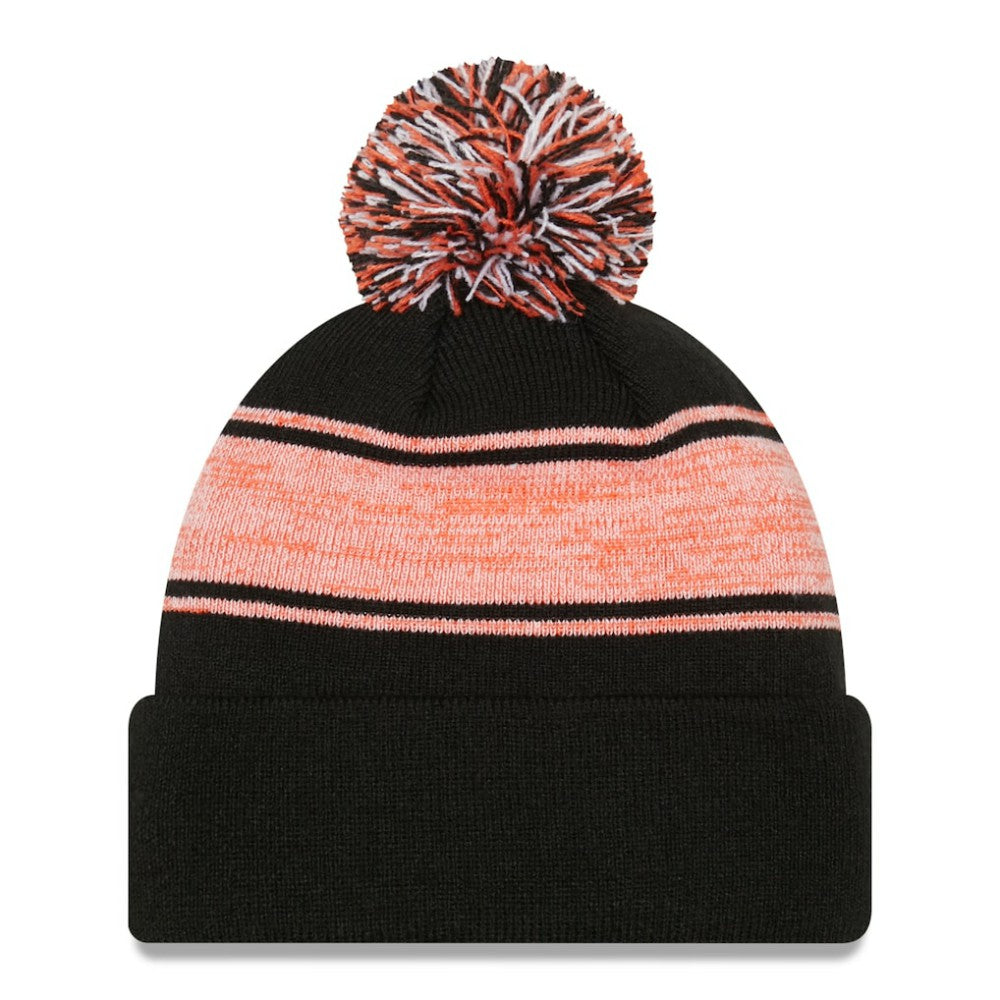 San Francisco Giants New Era Chilled Cuffed Knit Hat with Pom - MLB