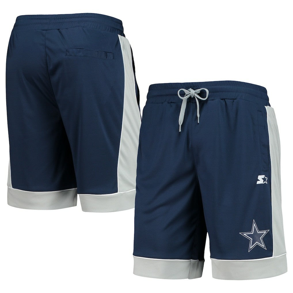 Dallas Cowboys G-III Sports by Carl Banks Fan Favorite Fashion Shorts -Navy/Gray | NFL