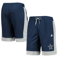 Dallas Cowboys G-III Sports by Carl Banks Fan Favorite Fashion Shorts -Navy/Gray | NFL