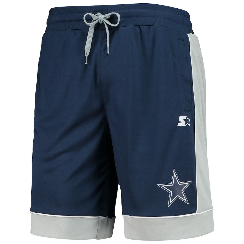 Dallas Cowboys G-III Sports by Carl Banks Fan Favorite Fashion Shorts -Navy/Gray | NFL