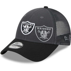 Las Vegas Raiders New Era Youth Reflect 9FORTY Adjustable Hat Graphite | NFL